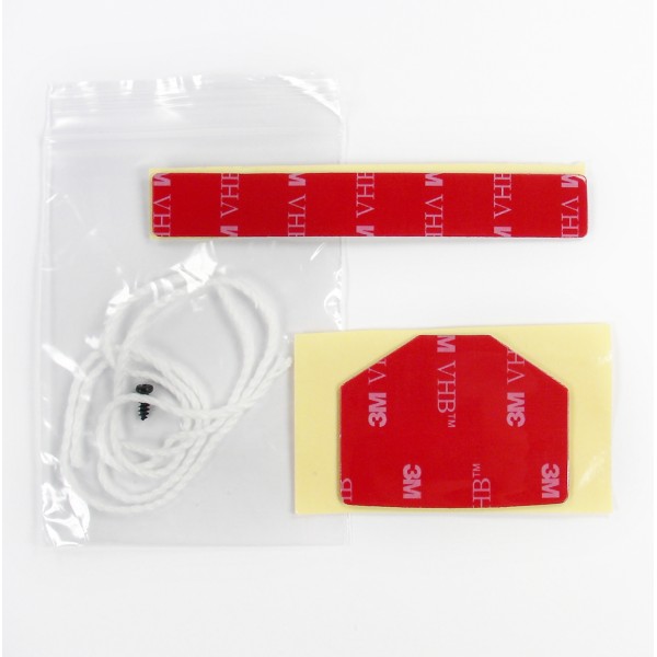 Set of 3M VHB adhesive tape for SG9665GC mount + cord cover + screw + string